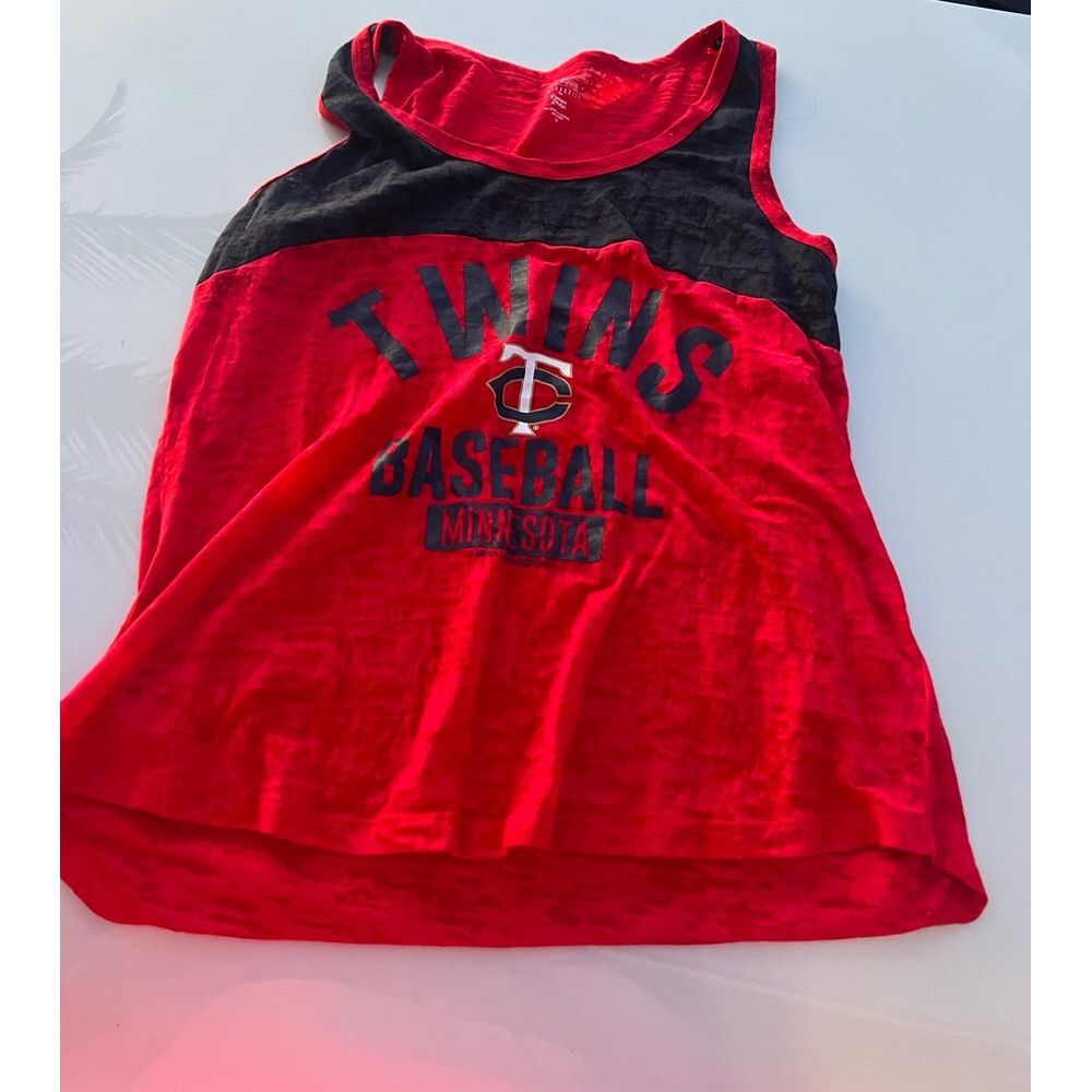 Twins baseball tank top